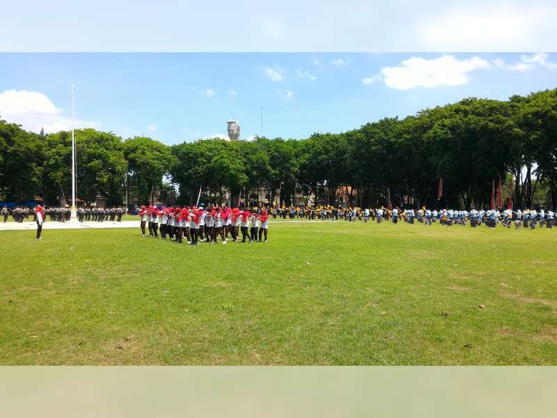 Hari ini Dilaksanakan Gladi Bersih Kolosal Kolaborasi Pramuka dan Pesilat