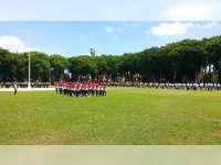 Hari ini Dilaksanakan Gladi Bersih Kolosal Kolaborasi Pramuka dan Pesilat