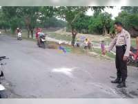 Kecelakaan Motor di Sukosewu, Kedua Pengendara Luka Berat