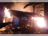 Rumah Warga Kasiman Ludes Terbakar, Kerugian Diperkirakan Capai Rp 150 Juta