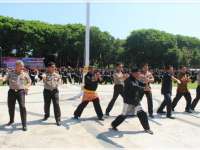 Kabaharkam Polri Puji Sinergitas Tiga Pilar Kamtibmas dengan Para Pendekar di Bojonegoro