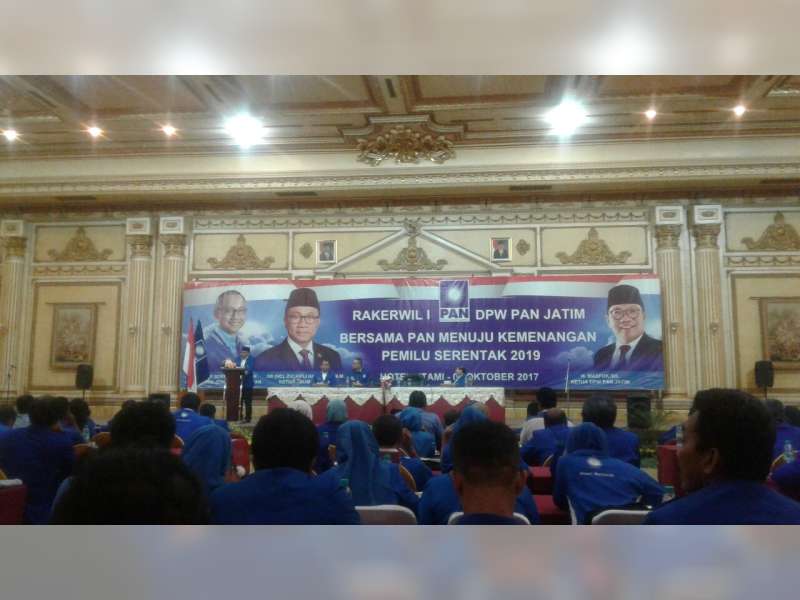 Persiapan Pilkada 2019, DPW PAN Jawa Timur Gelar Rakerwil