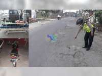 Pejalan Kaki di Ngraho Patah Kaki Akibat Dilanggar Motor