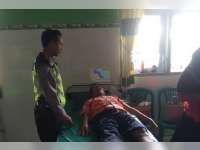 Kurang Konsentrasi, Supra Seruduk Smash, 4 Orang Babak Belur