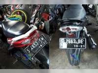 Jupiter Z Senggol Mio di Dander, 2 Orang Luka-Luka