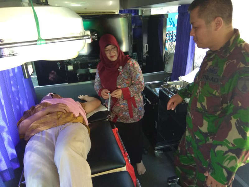 Kodim Bojonegoro Gelar Layanan KB Gratis di Meduri