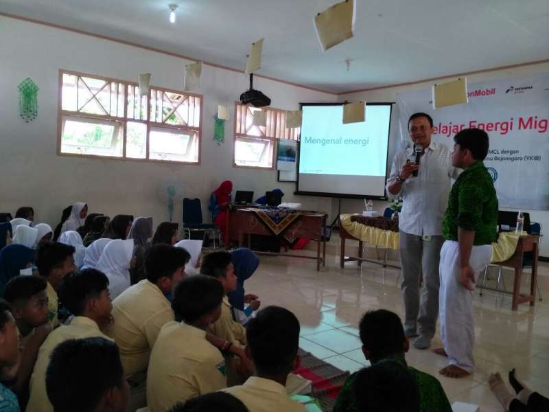 Siswa SMPN 1 Gayam Antusias Ikuti Belajar Energi Migas