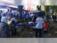 Puluhan Peserta Upacara Peringatan HJB ke-340 Jatuh Pingsan