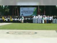 Ribuan Santri Ikuti Upacara Hari Santri