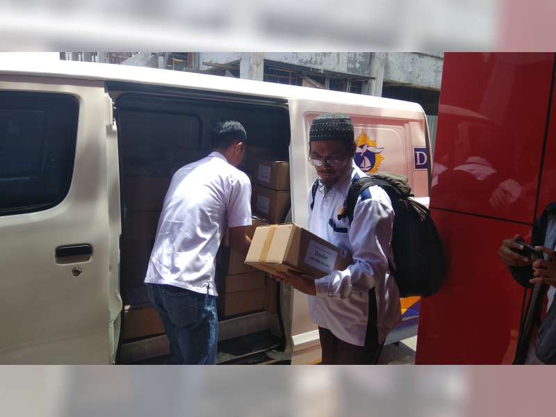 Tiba di Bojonegoro, Naskah Ujian Perangkat Langsung Masuk Mapolres