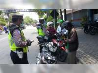 Lagi, Sat Lantas Polres Bojonegoro Tindak 99 Kendaraan Pelanggar Aturan Lalu Lintas