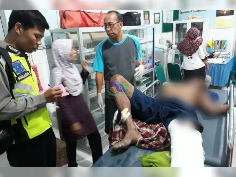 Motor Tabrak Pejalan Kaki di Ngraho 2 Orang Luka Berat