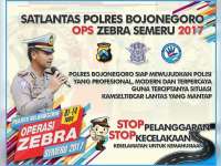 Kasat Lantas Polres Bojonegoro Sosialisasi Operasi Zebra Semeru 2017 Melalui Media