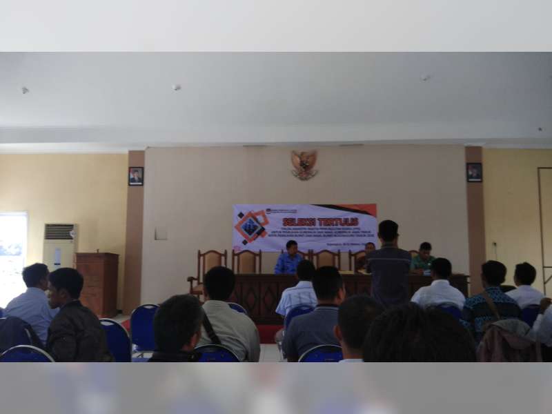 Calon PPS Ikuti Ujian Tulis