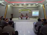 Gandeng Dokter Ahli, Kapolres Bojonegoro Sosialisasikan Kesehatan Jiwa pada Anggota