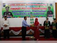 Daiyah Asal Kanor Juara Lomba Dai Daiyah Ponpes se-Jatim Tingkat Polres Bojonegoro
