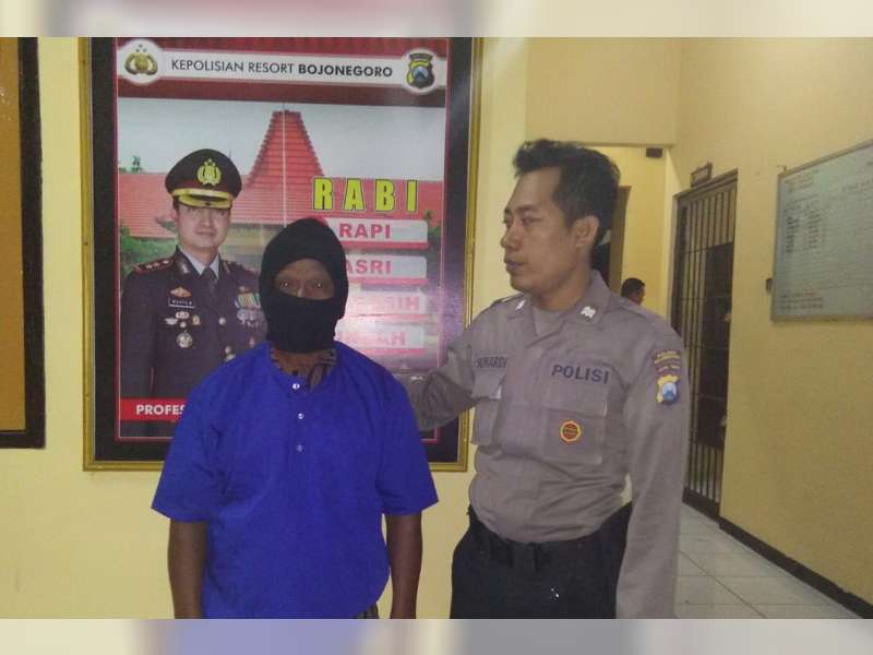 Polisi Amankan Warga Kalitidu Pengecer Judi Togel