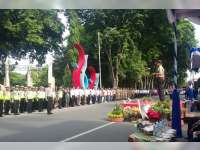 Polres Bojonegoro Laksanakan Apel Gelar Pasukan Jelang Ops Zebra Semeru 2017