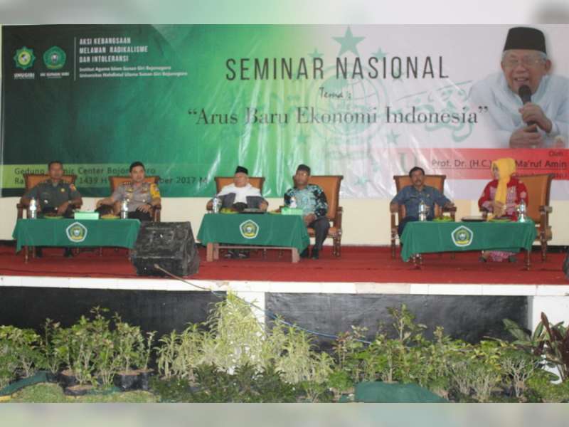 Kapolres Bojonegoro dan Ketua MUI, Deklarasi Anti Radikalisme dan Intoleransi