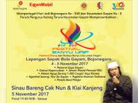 Festival Banyu Urip Bakal Semarak