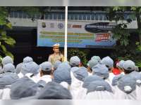 Hari Kelima Operasi Zebra, Polantas Bojonegoro Sosialisasi di Sekolahan