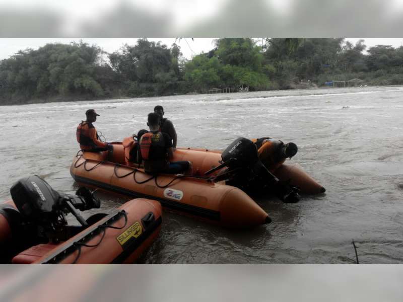 Tim SAR Gabungan Mulai Lakukan Pencarian Warga Ngraho Korban Tenggelam di Bengawan Solo