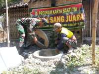 Kodim 0813 Buatkan Jamban untuk Warga