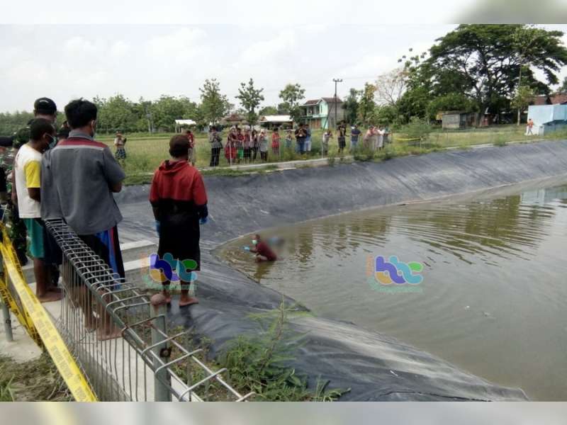 Seorang Warga Kasiman Ditemukan Meninggal Dunia Mengapung di Embung