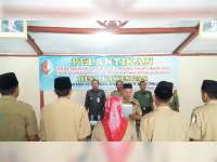 Sejumlah Kepala Desa Laksanakan Pelantikan Perangkat Desa Baru