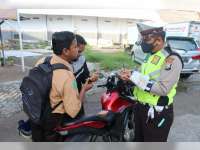 Operasi Zebra Hari Kesebelas, Sat Lantas Polres Bojonegoro Tindak 252 Pelanggar