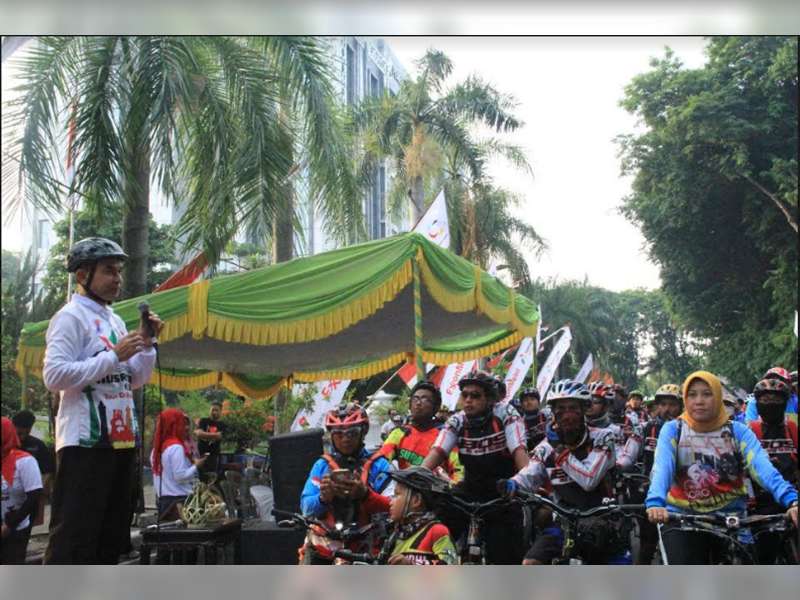 1500 Peserta Ramaikan Gowes Nusantara