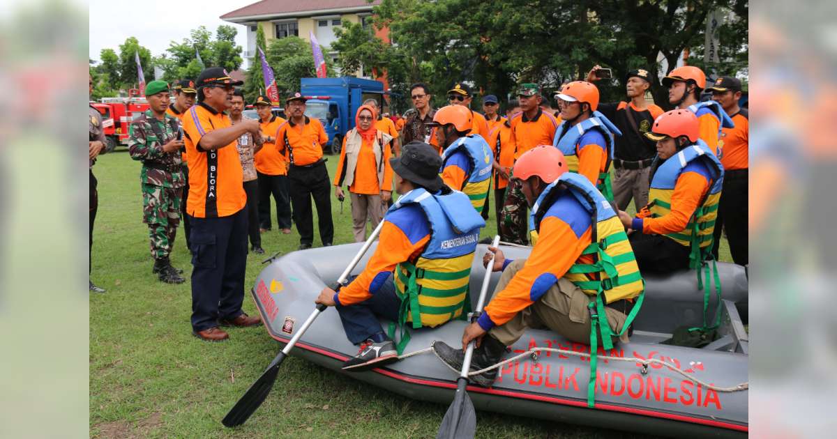 Bupati Blora Pimpin Apel Kesiapsiagaan Penanggulangan 