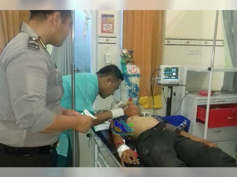 Honda Scoopy Seruduk Honda Beat di Malo, Seorang Pembonceng Luka Berat