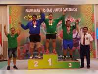 Atlet Bojonegoro Raih Medali Emas di Kejurnas Angkat Besi dan Angkat Berat 2017 di Riau