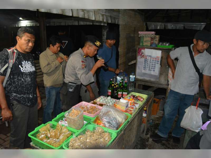 Polres Blora Berhasil Sita Puluhan Jenis Miras Berbagai Merk