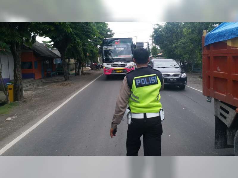 Satlantas Polres Bojonegoro Intensifkan Patroli di Jalur Rawan Kecelakaan