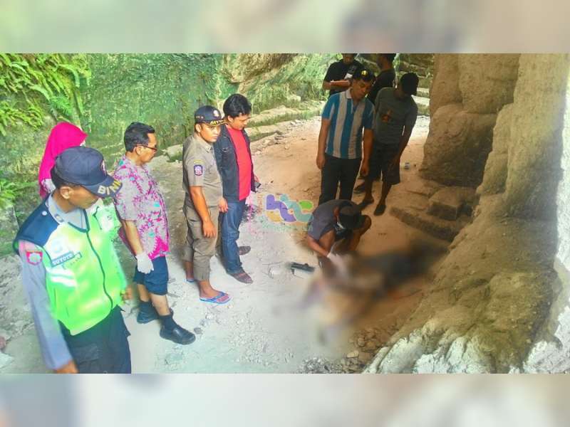 Seorang Tanpa Identitas, Ditemukan Meninggal Dunia di Galian Batu Kapur Baureno