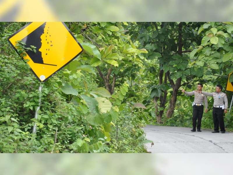 Satlantas Polres Bojonegoro Tingkatkan Patroli di Daerah Rawan Bencana