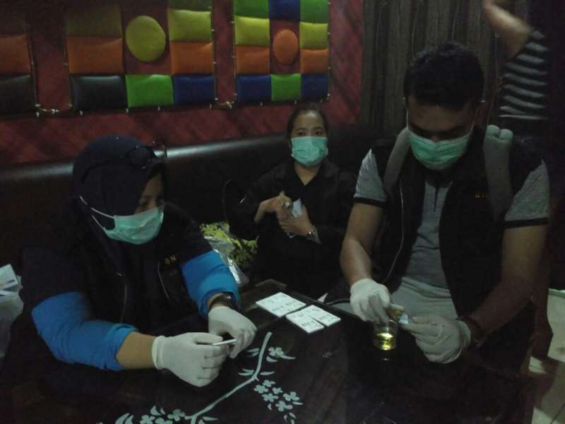 Antisipasi Peredaran Narkoba BNNP Jateng Kosek Hiburan Malam Di Cepu