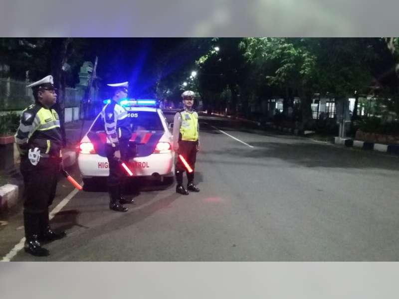 Antisipasi Kejahatan dan Balap Liar, Satlantas Polres Bojonegoro Optimalkan Patroli Malam