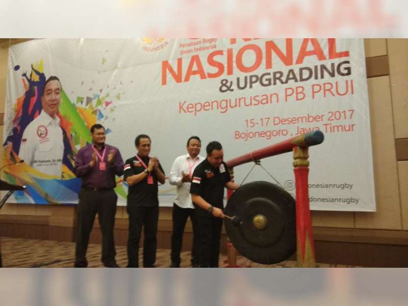 Cabor Rugby Gelar Rakernas di Bojonegoro