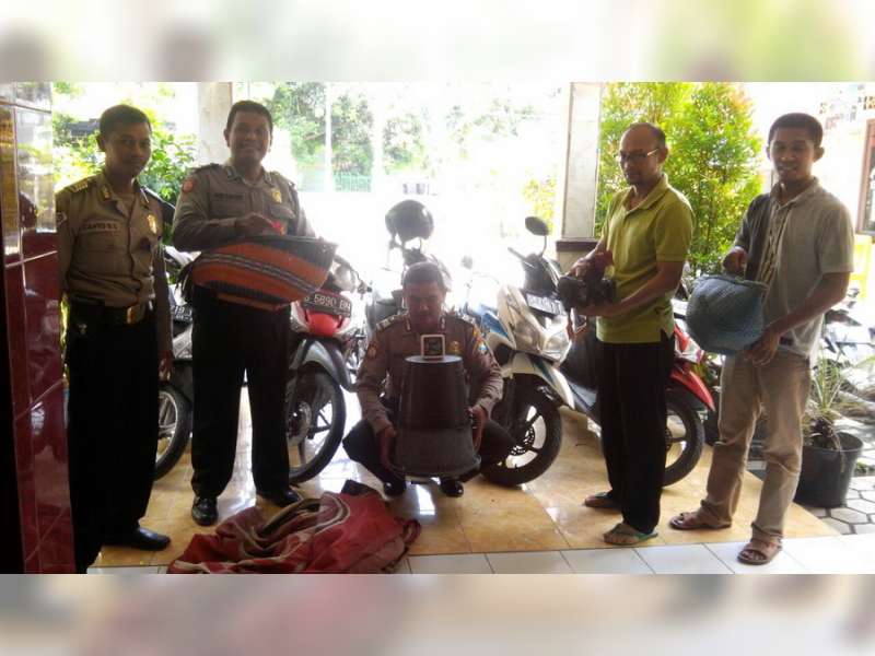 Polsek Kapas Gerebek Judi Sabung Ayam