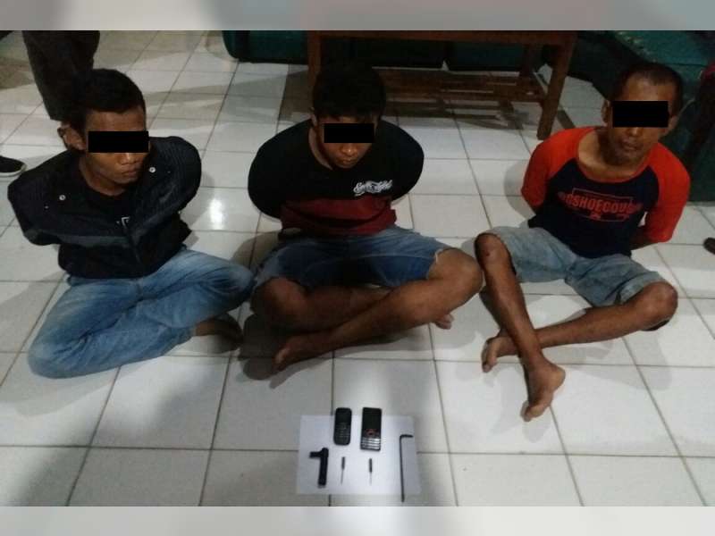 3 Pelaku Berikut 12 Unit Motor Curian Diamankan Polisi