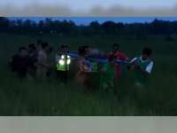 Diduga Disambar Petir, Warga Ngraho Ditemukan Meninggal di Sawah
