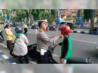 Jelang Ops Lilin 2017, Satlantas Polres Bojonegoro Gelar Razia