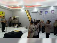 Kapolres Bojonegoro Pimpin Sertijab Kasat Reskrim dan Kasat Binmas