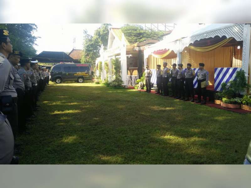 Operasi Lilin 2017 Dimulai, Anggota Mulai Siaga di Pos Pengamanan