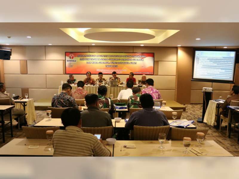 Kapolres Hadiri Rakor Panwas dan Pembentukan Sentra Gakkumdu