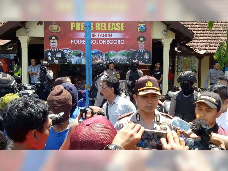 Tindak Kriminal Tahun 2017 di Bojonegoro Secara Keseluruhan Menurun