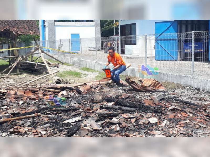 Penyebab Kebakaran Pasar Pahing Desa Balongrejo Diduga Akibat Korsleting Listrik